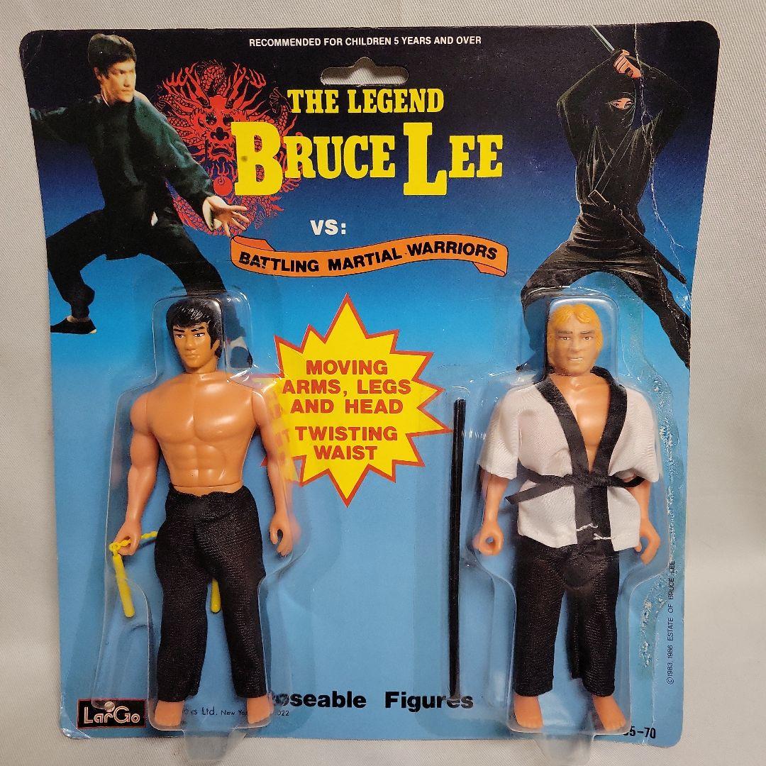 ブルース・リーフィギュア　ラーゴ社敵付き２体セット　レア品