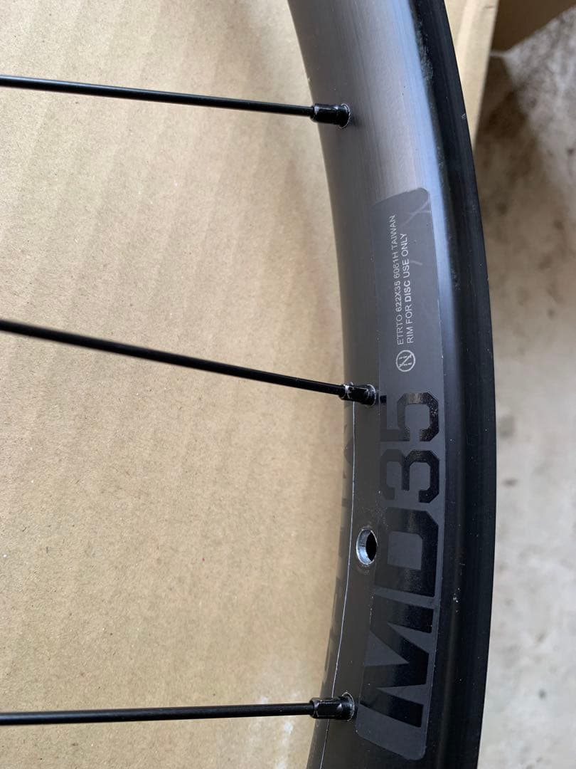 ボントレガー　完成車外しホイール　29er boost MD35 チューブレス
