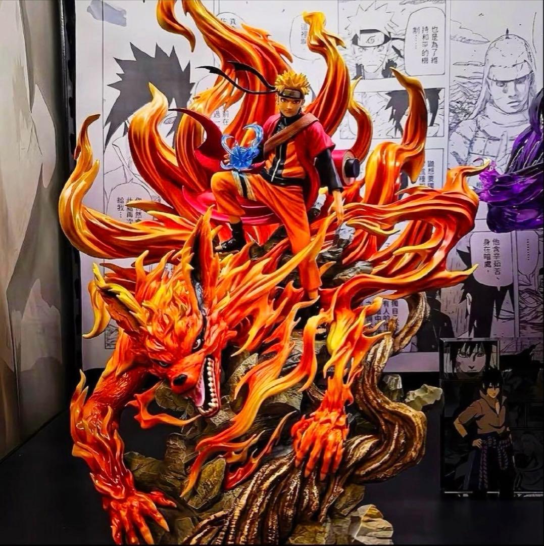 NARUTO　うずまきナルト　九尾　フィギュア　ガレージキット