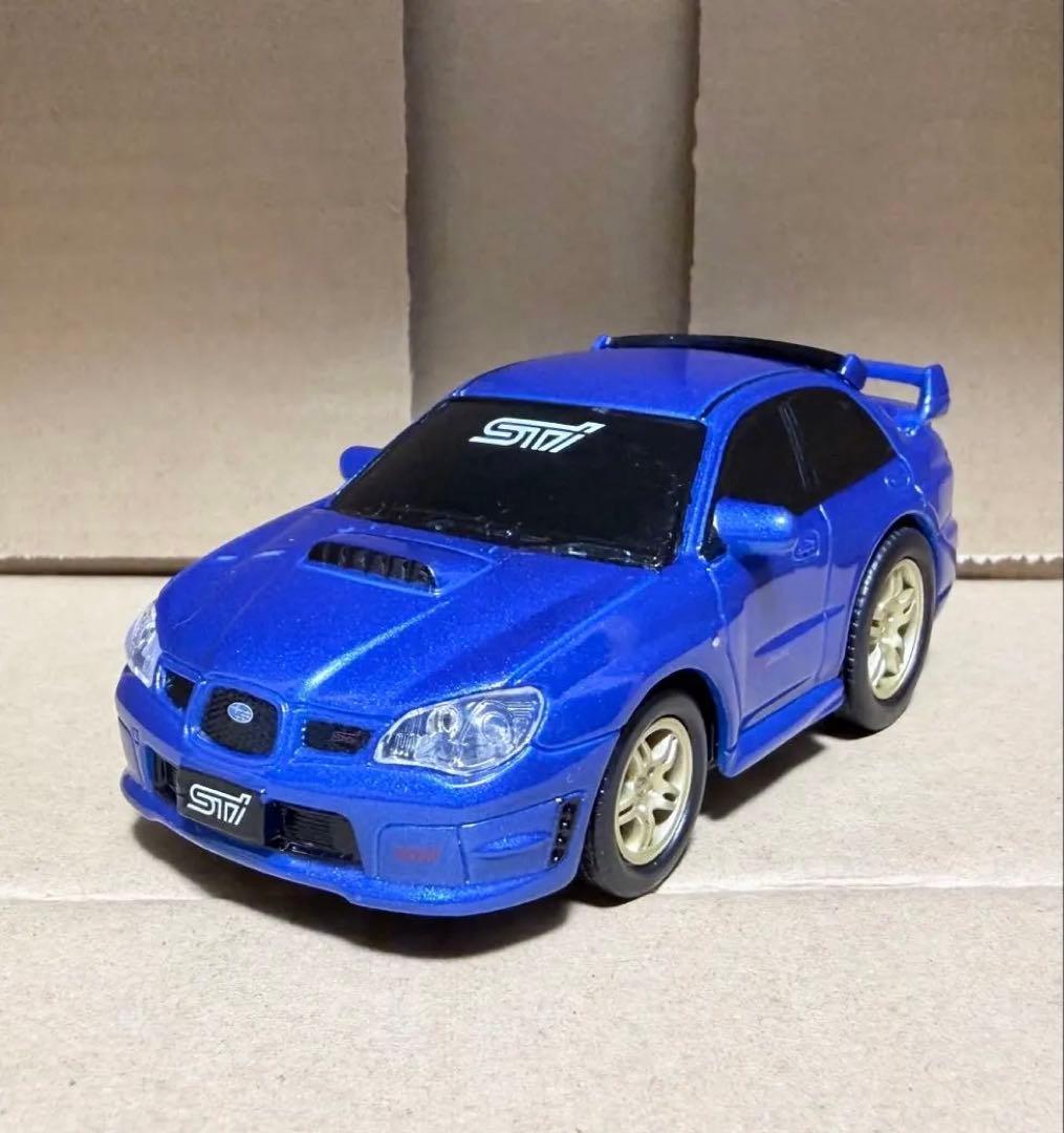 ドライブタウン スバル インプレッサ 鷹目 プルバックミニカー 激レア 希少