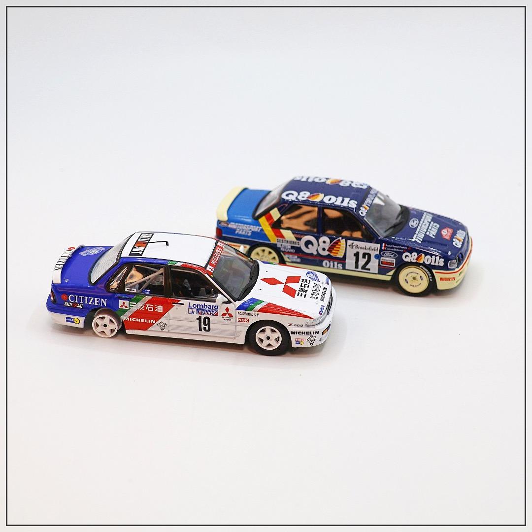 ラリーカーコレクション｜1/43 ミニカー｜４４個おまとめセット