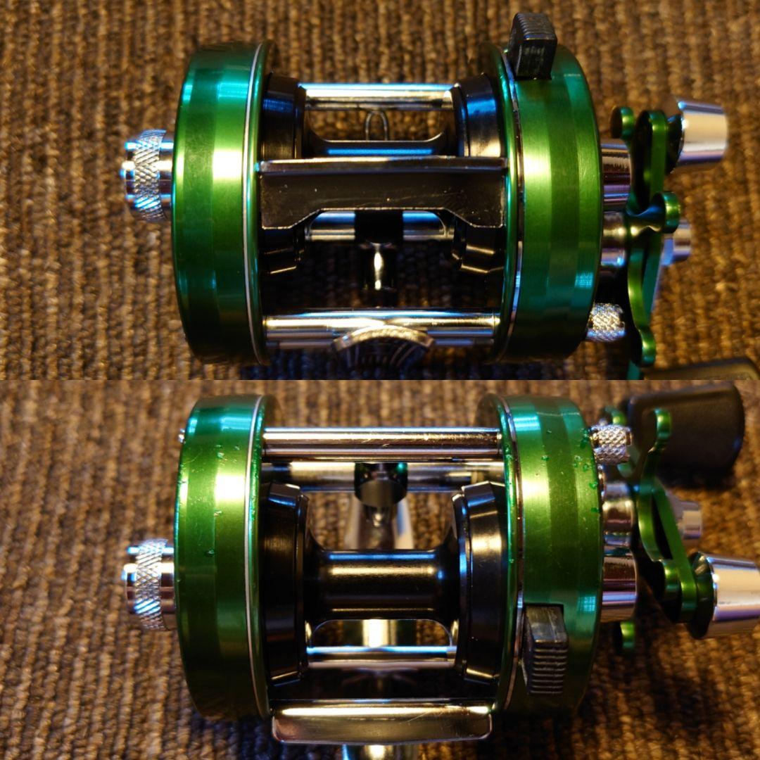 ひろ アブガルシア アンバサダー 2500C グリーン CDL 100th