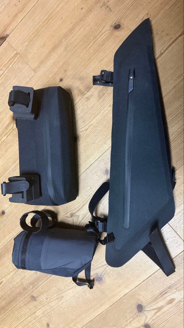 Canyon ハンドルバーバッグ＋フレームバッグ＋rapha ステムバッグ