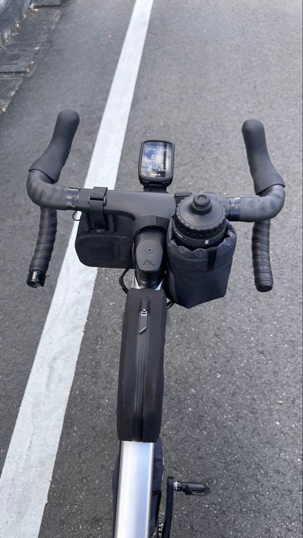 Canyon ハンドルバーバッグ＋フレームバッグ＋rapha ステムバッグ