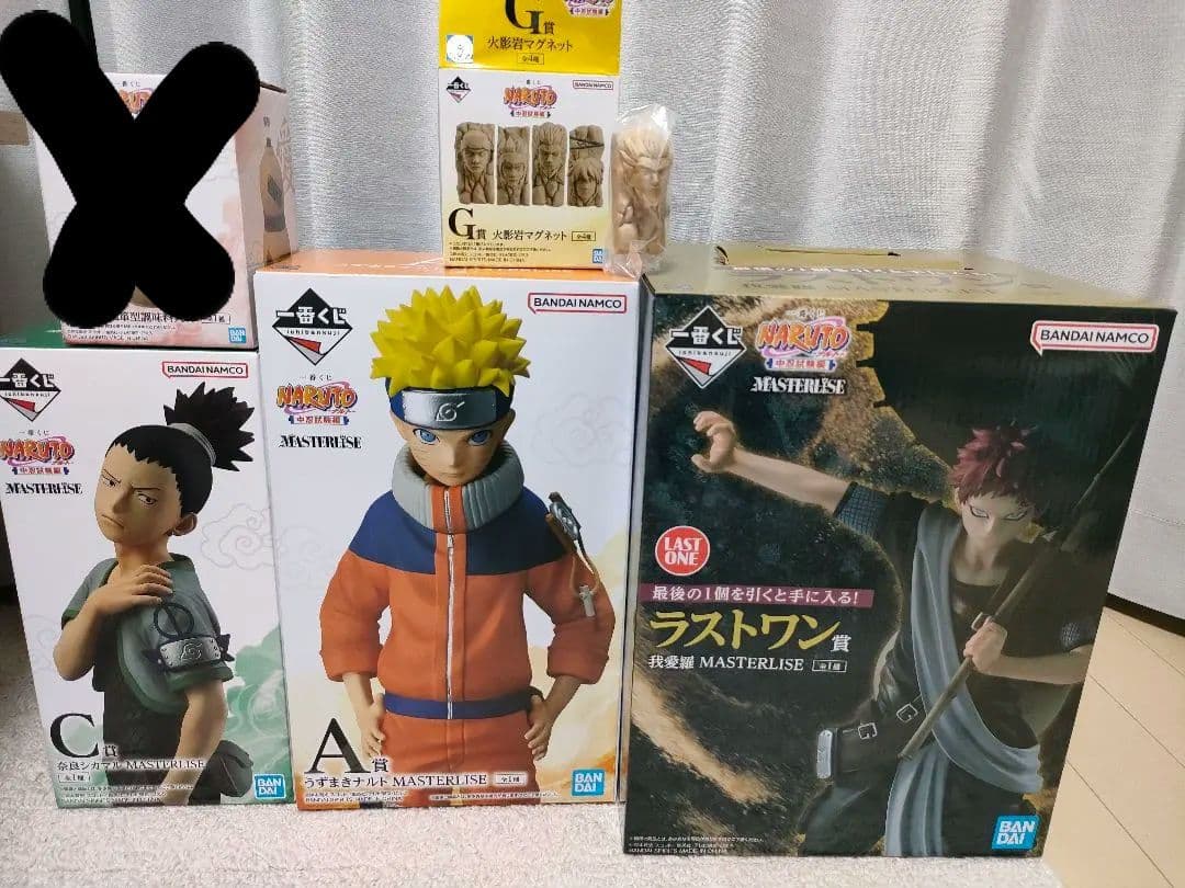 NARUTO　一番くじ　中忍試験編　ラストワン我愛羅　A賞　C賞　G賞