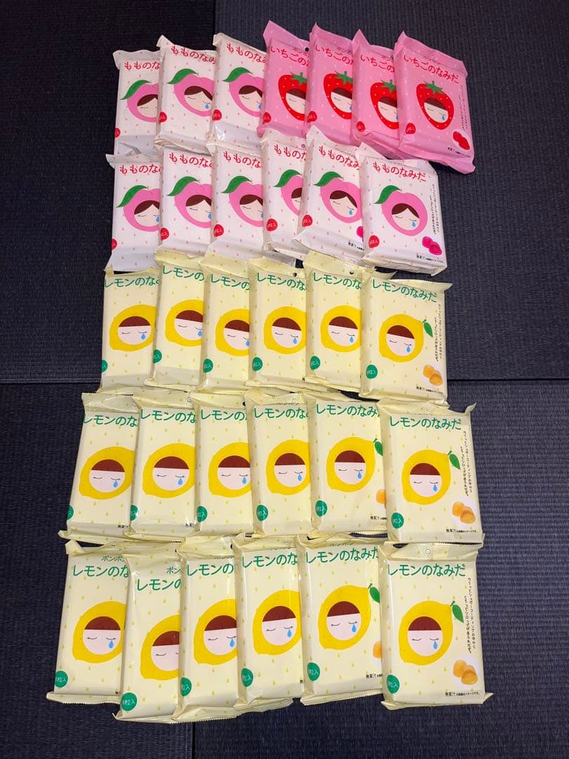 ボンボン　もものなみだ　いちごのなみだ　レモンのなみだ まとめ売り　31袋
