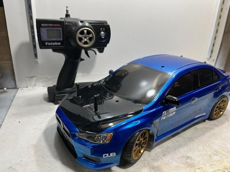 タミヤ 1/10 電動RC TB-03 三菱ランサ－エボリュ－ションX ボディ