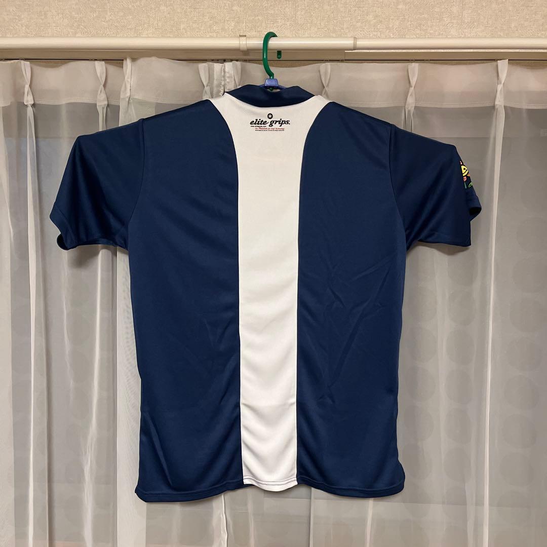 elite grips ネイビーモックネックシャツ LL 未使用