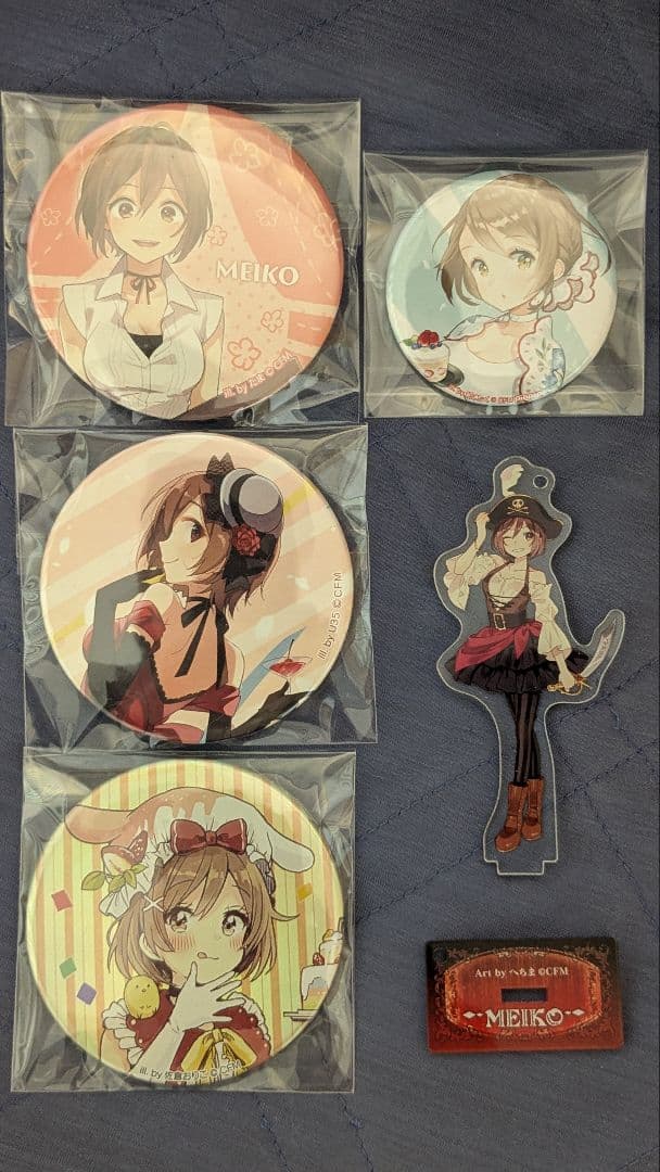 MEIKO 缶バッジ アクリルスタンド グッズセット