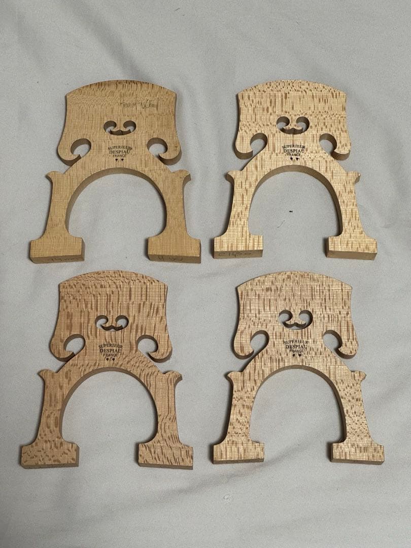 チェロ駒 DESPIAU ベルギー × 4セット