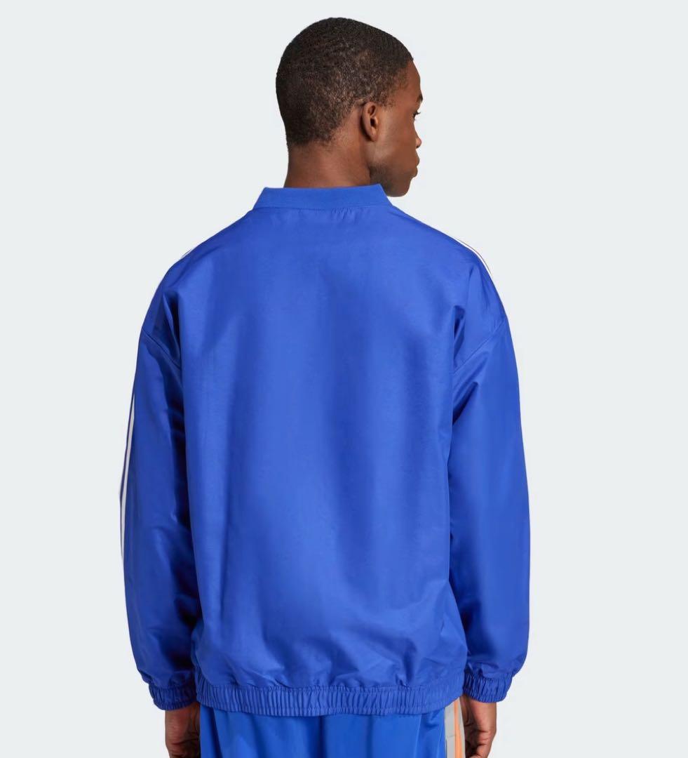 adidas originals アディカラー ウインドブレーカー ブルー XL