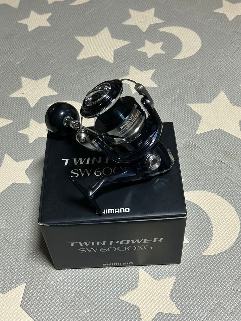 シマノ ２１ツインパワーSW 6000XG 中古美品