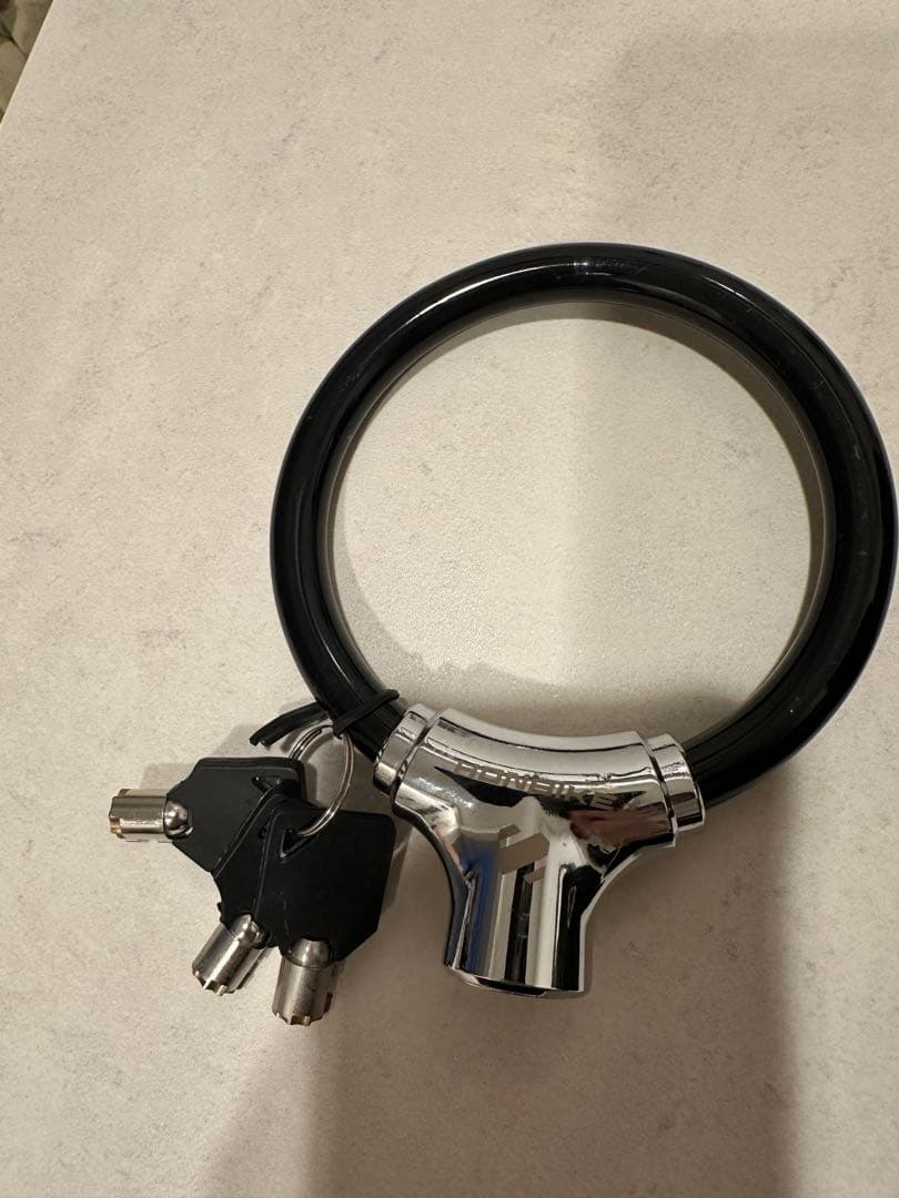 フトロウ　　　HONBIKE 純正バッテリー未使用品　純正自転車ロック付き
