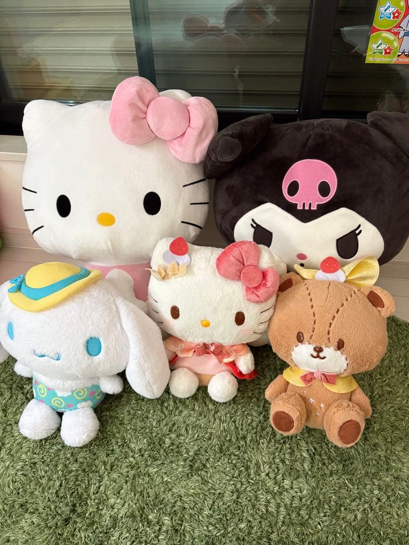 【新品未使用】サンリオ ぬいぐるみ まとめ売り ハローキティ クロミ シナモン