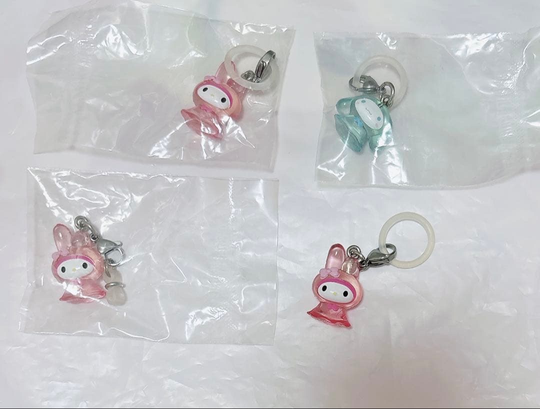サンリオ マイメロ シナモロール シナモン めじるしアクセサリー レインコート