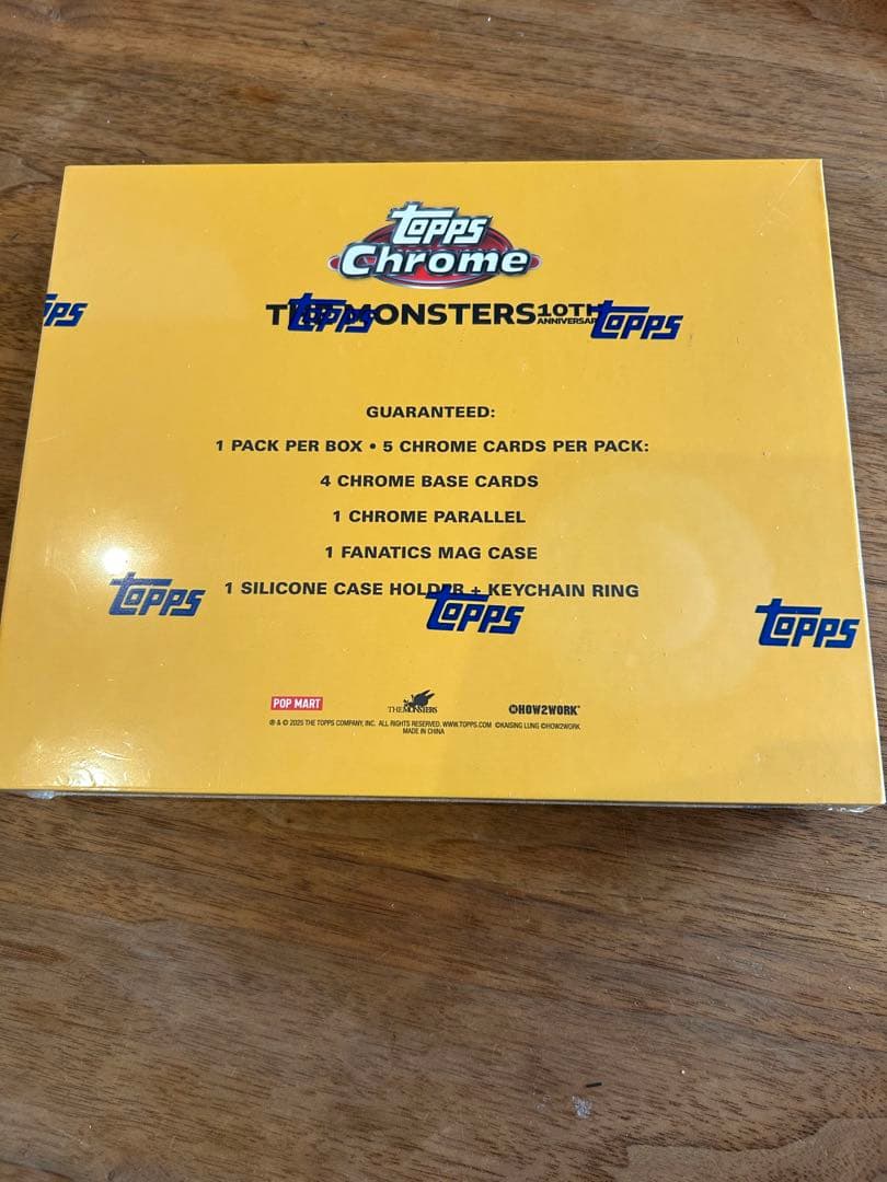 はー！2箱未開封Topps Chrome The Monsters
