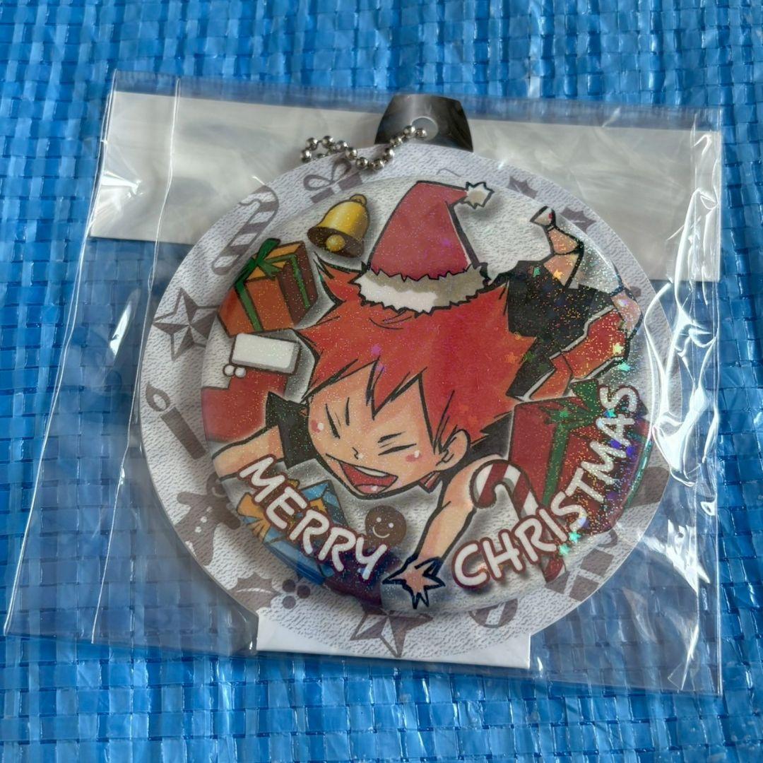 ハイキュー　クリスマスオーナメント風 缶バッジ2019 日向