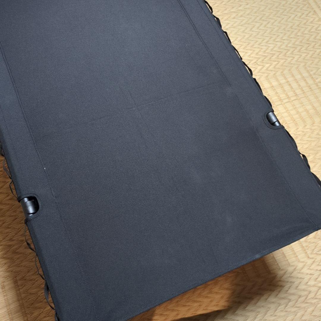 Helinoxタクティカルコットコンバーチブル黒　別売りコットレッグ付