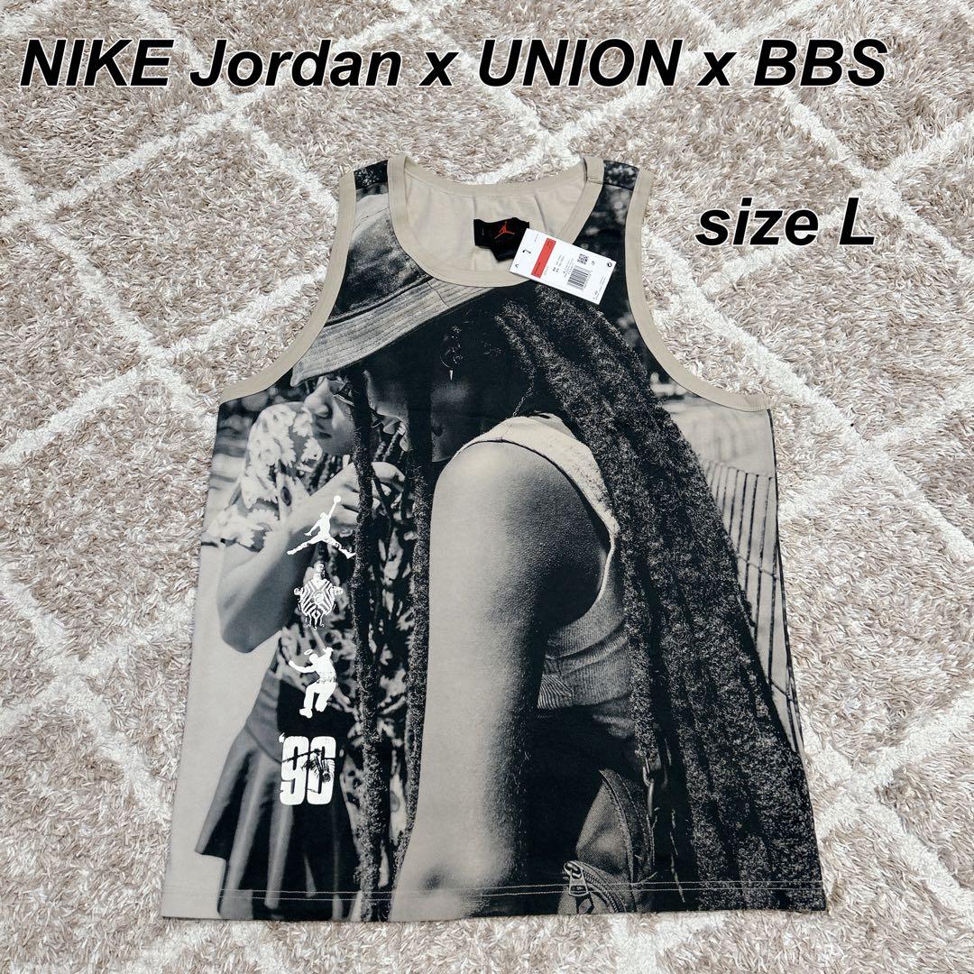 【新品】NIKE Jordan x UNION x BBS タンクトップ L