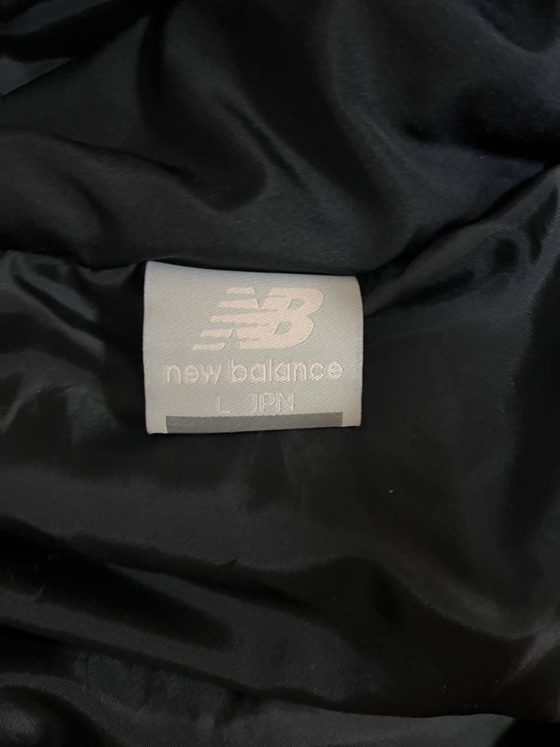 New Balance ブラック ベンチコート Lサイズ