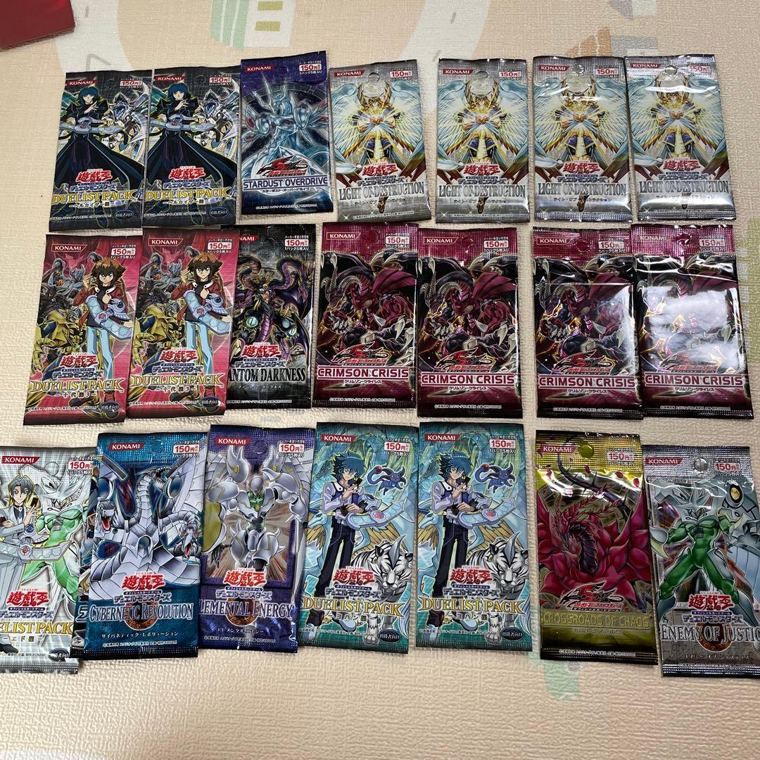 ハ*ホ様 遊戯王　絶版パックまとめ売り　未開封