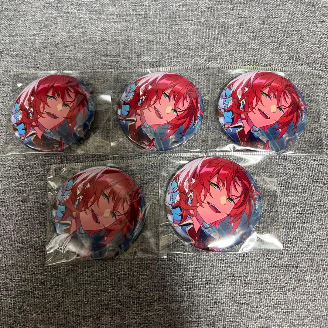 あんスタ　テーマスカウト缶バッチ　月永レオ