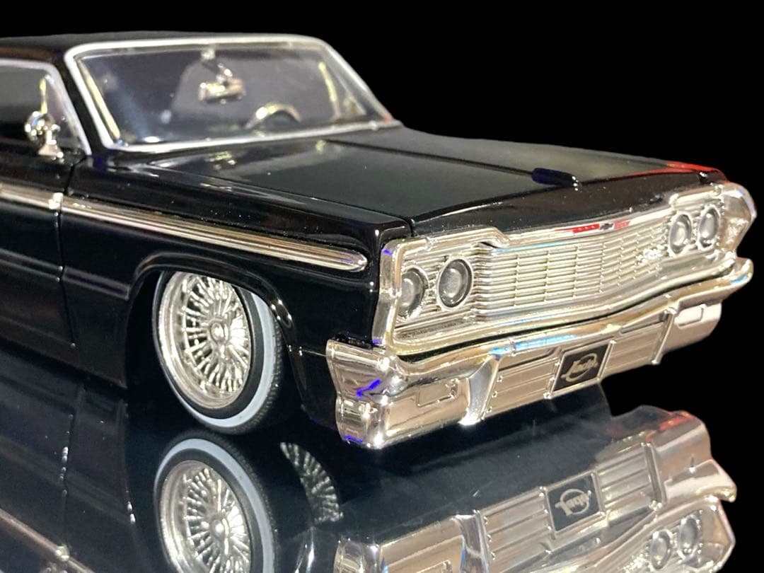 Jada Toys《 '64 シボレー インパラ ローライダー 黒 》 #開封品