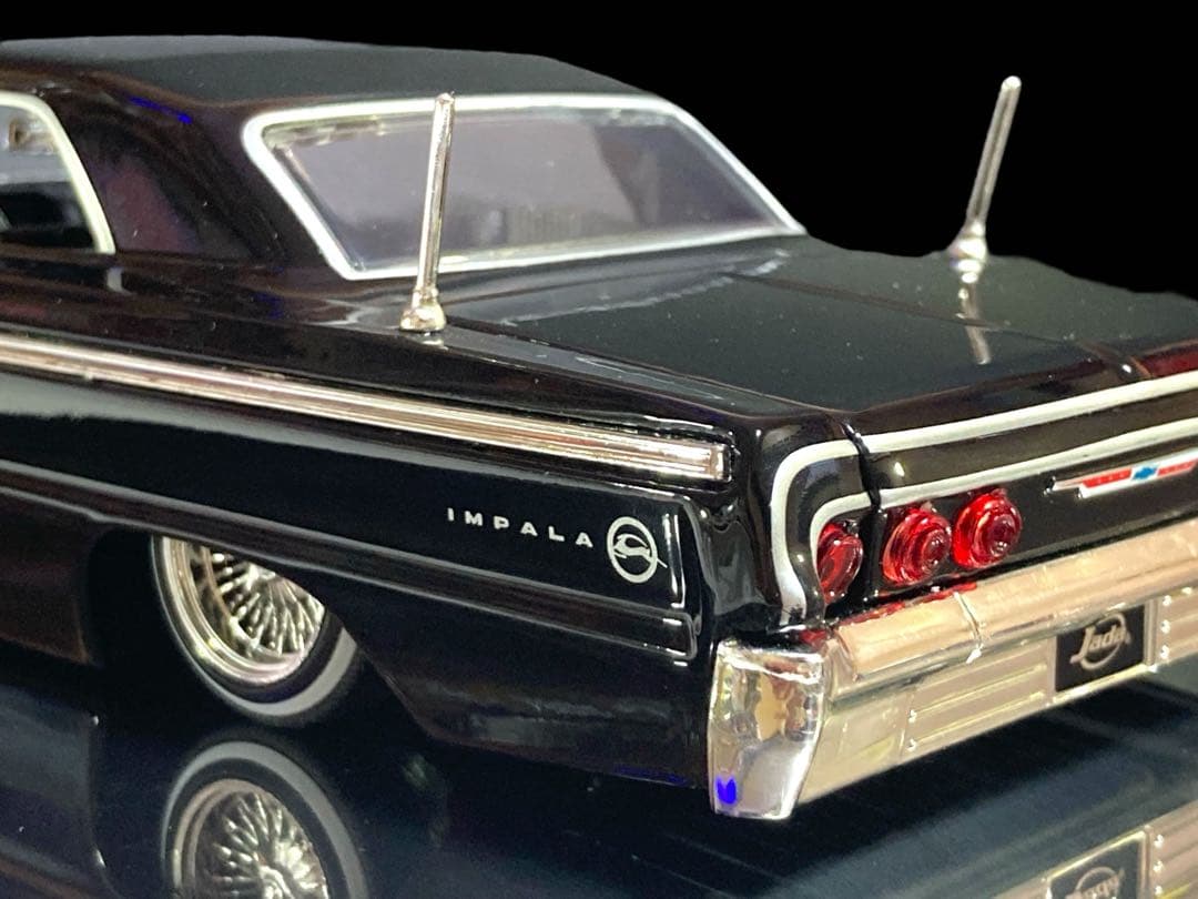 Jada Toys《 '64 シボレー インパラ ローライダー 黒 》 #開封品