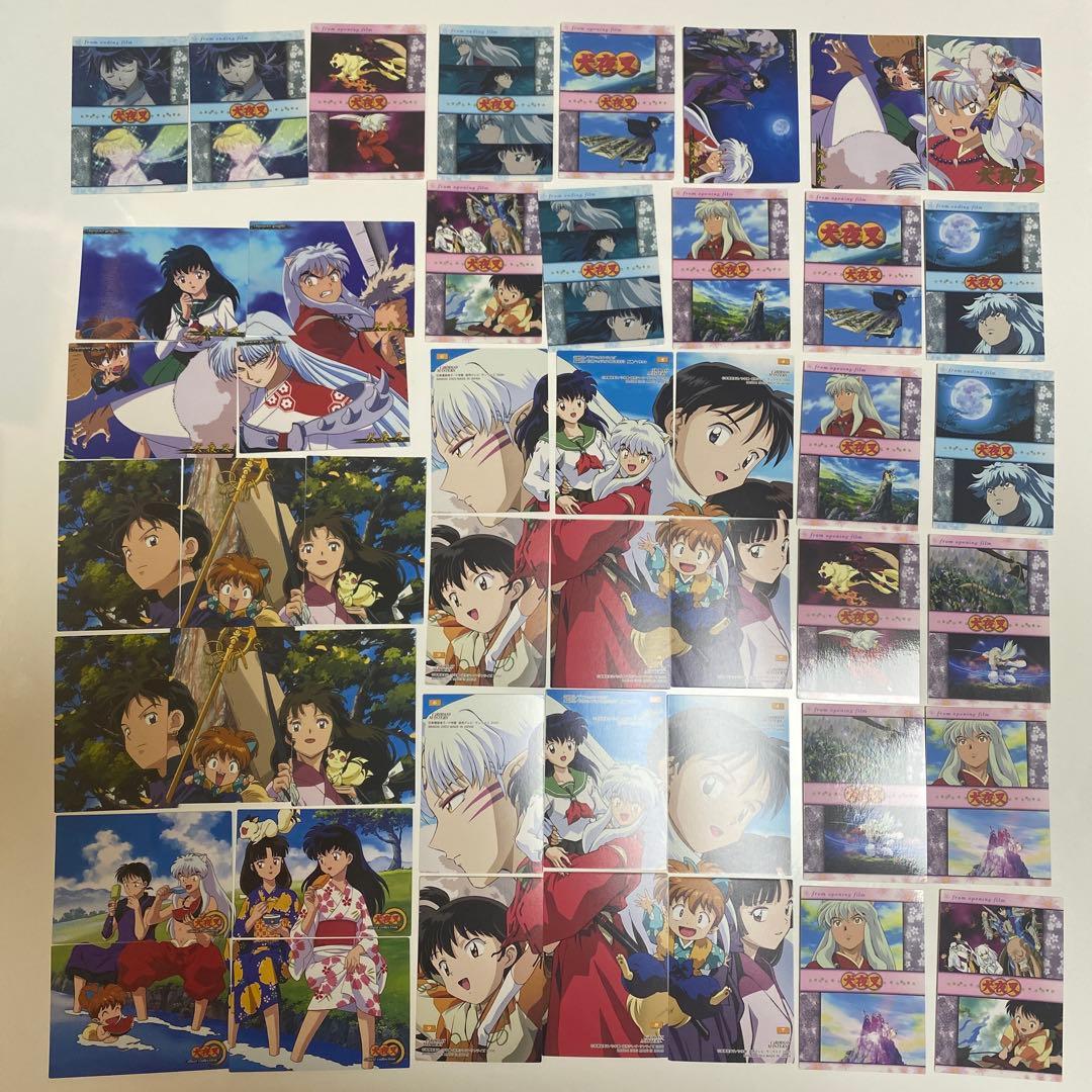 犬夜叉　まとめ売り　カードマスターズ　SP 一枚絵　ED OP 47枚