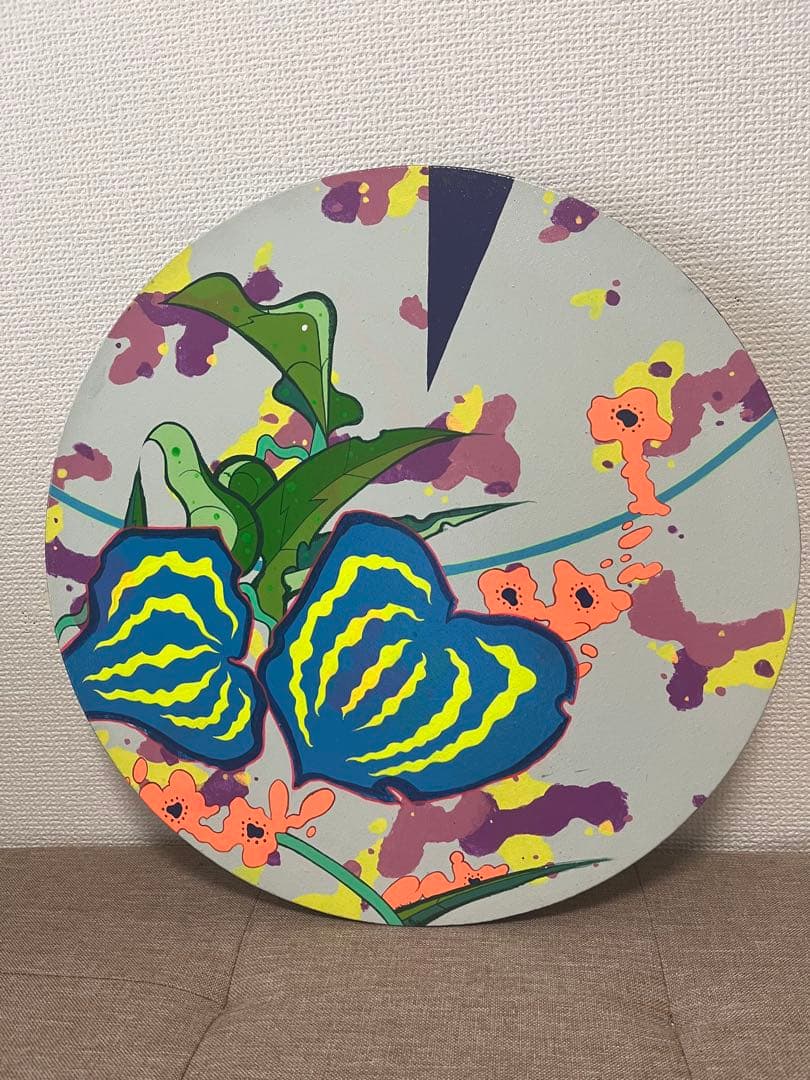 金和司 「Magical Flowers」アクリル/キャンバス 40.5cm