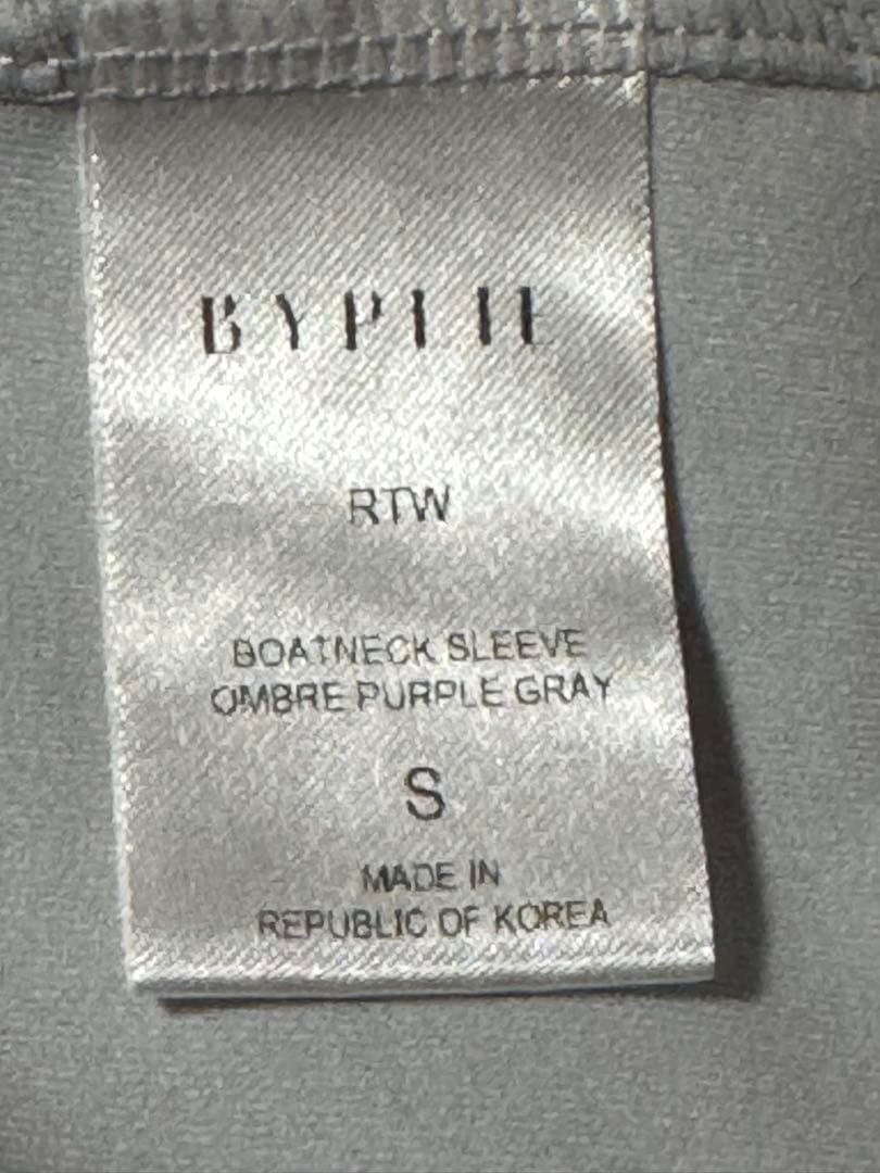 バイプリエ BYPLIE S グラデーションレオタード
