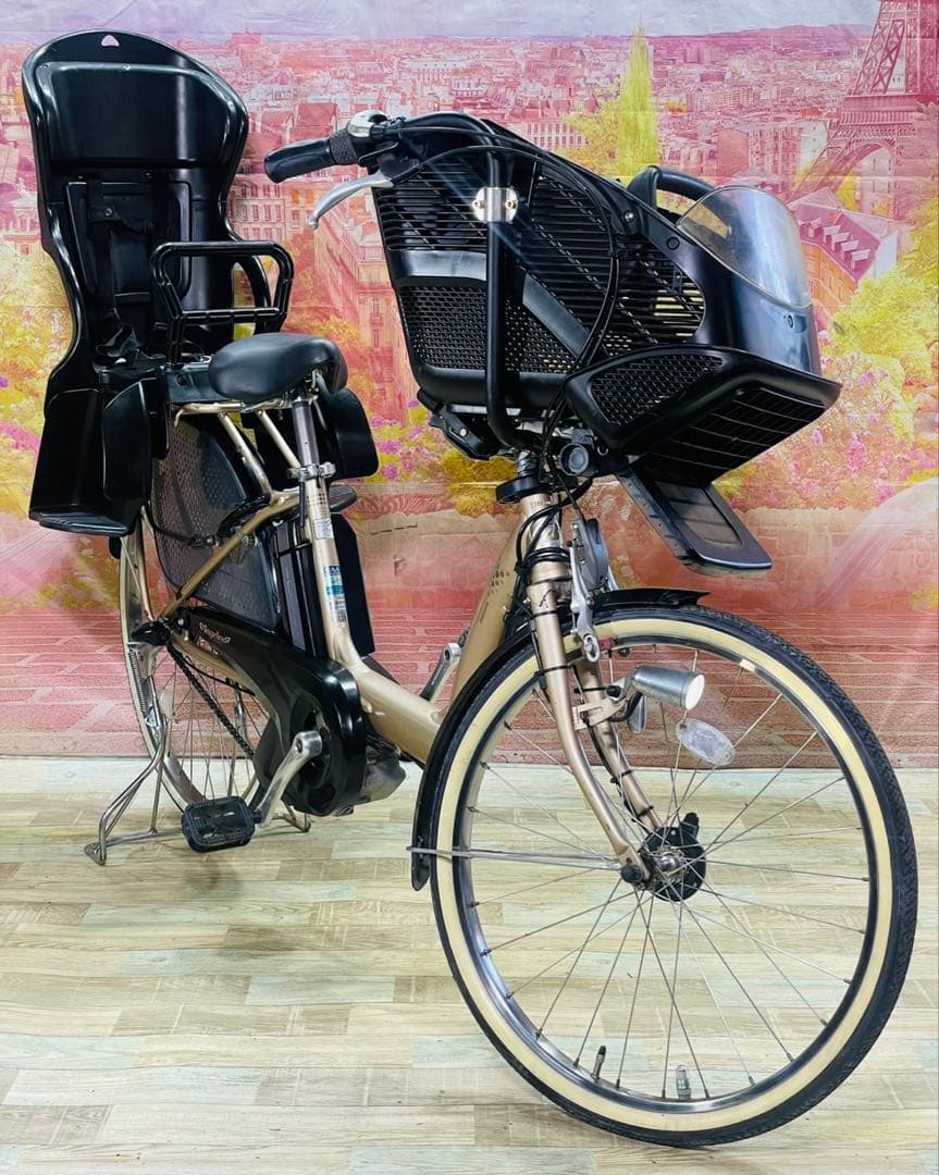 ZK3307 電動自転車 ブリヂストン アンジェリーノ 子供乗せ 26インチ