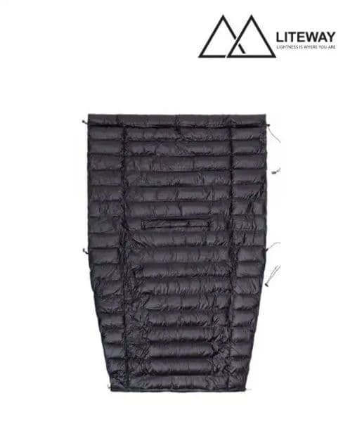 アウトドア寝具 LITEWAY SLEEPER QUILT 850FP