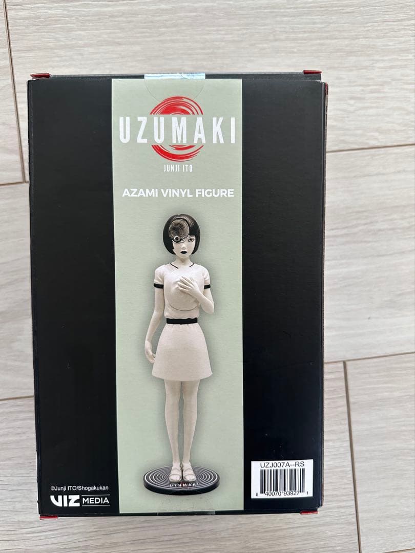 アメリカ購入うずまき AZAMI（黒谷あざみ）フィギュア 伊藤潤二 ホラー