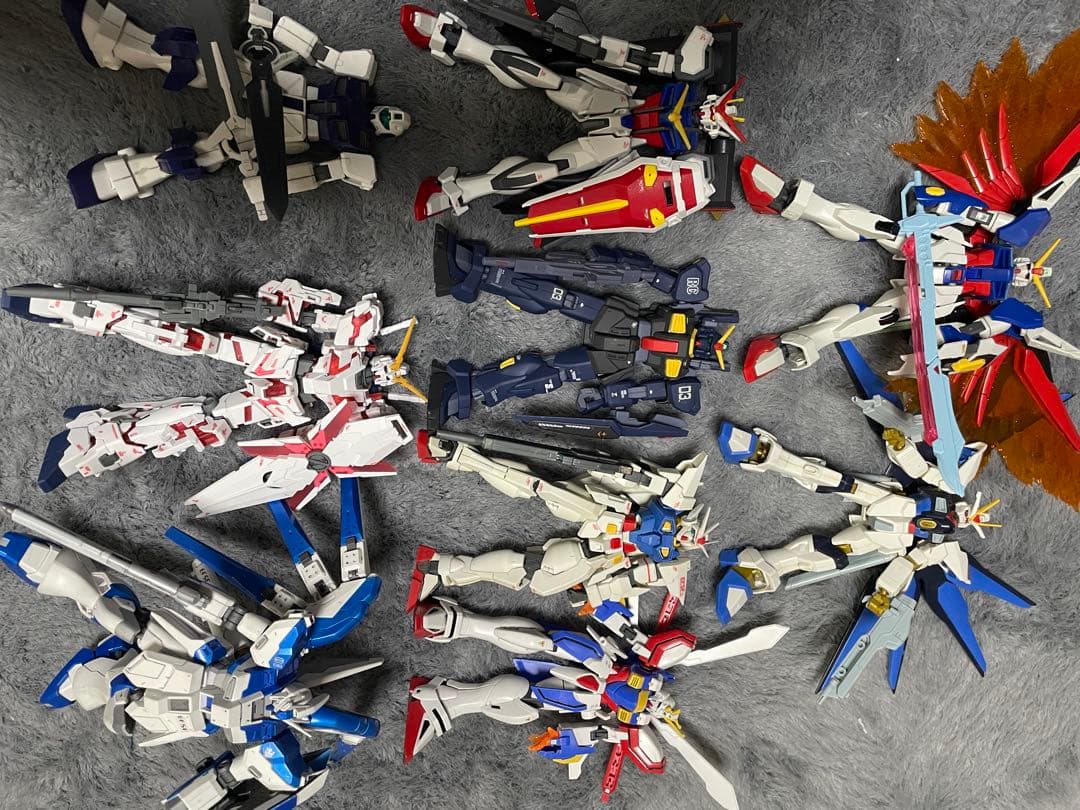 1/144 HG ガンプラ 10体 完成品 ジャンク（＋ゲルググ）
