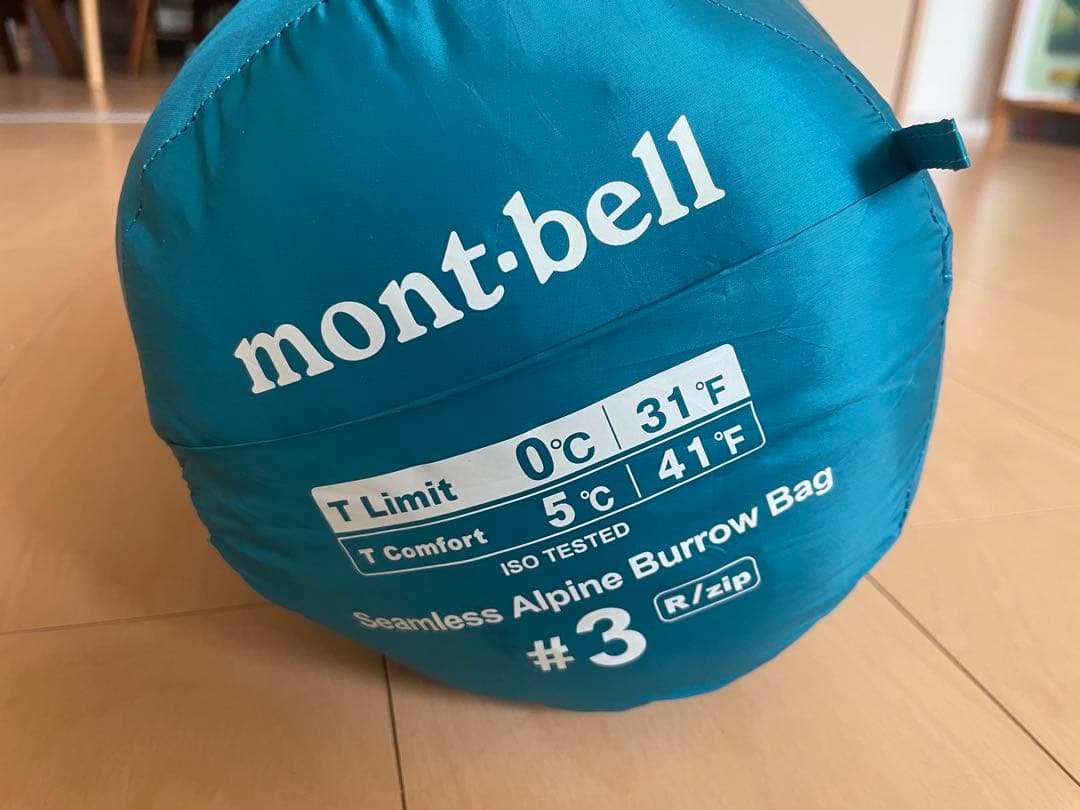 アウトドア寝具 mont-bell Seamless Alpine Burrow Bag #3