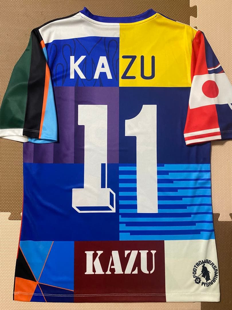 非売品　三浦知良歴代ミックス　ユニフォームLサイズ
