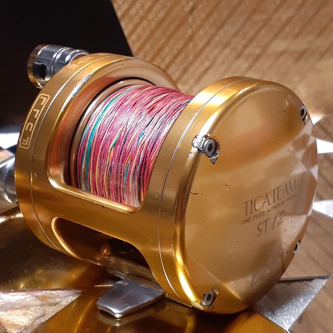 TICA TEAM ST12 ベイトリール トローリング 船用 磯釣 ジギング