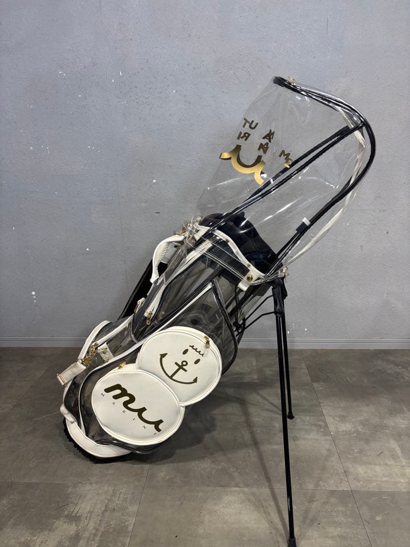 muta MARINE GOLF ムータ スケルトン クリア キャディバッグ