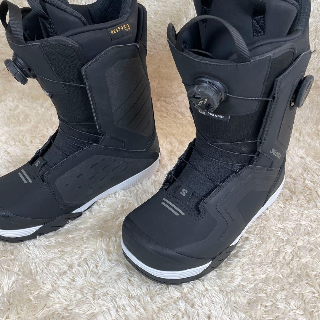極美品✨　SALOMON DIALOGUE DUAL BOA WIDE 28cm