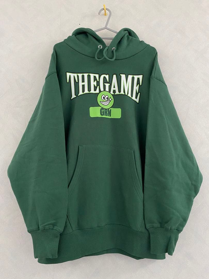 美品 GReeeeN 全国ツアー2023 The GAME ニコちゃんパーカー