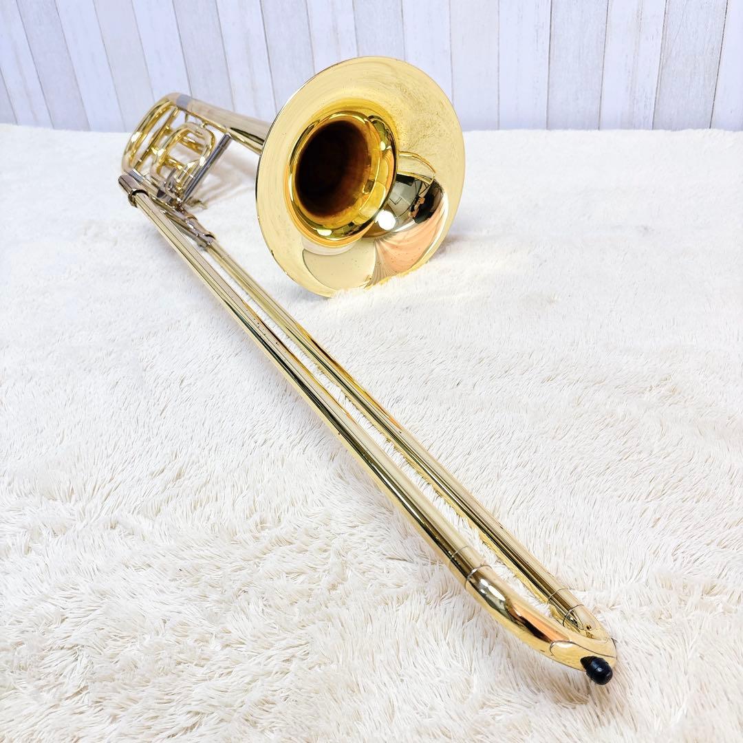 YAMAHA ヤマハ YBL-322 バストロンボーン マウスピース付き