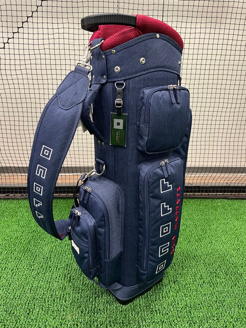 新品 オノフ キャディバッグ ネイビー