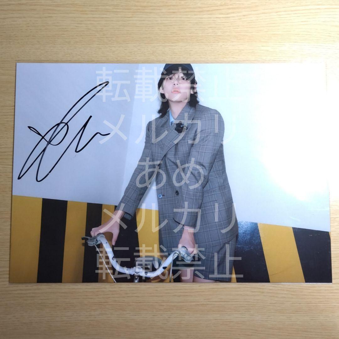 BTS Layover JPOS UMS 当選 V 直筆サイン入りポスター