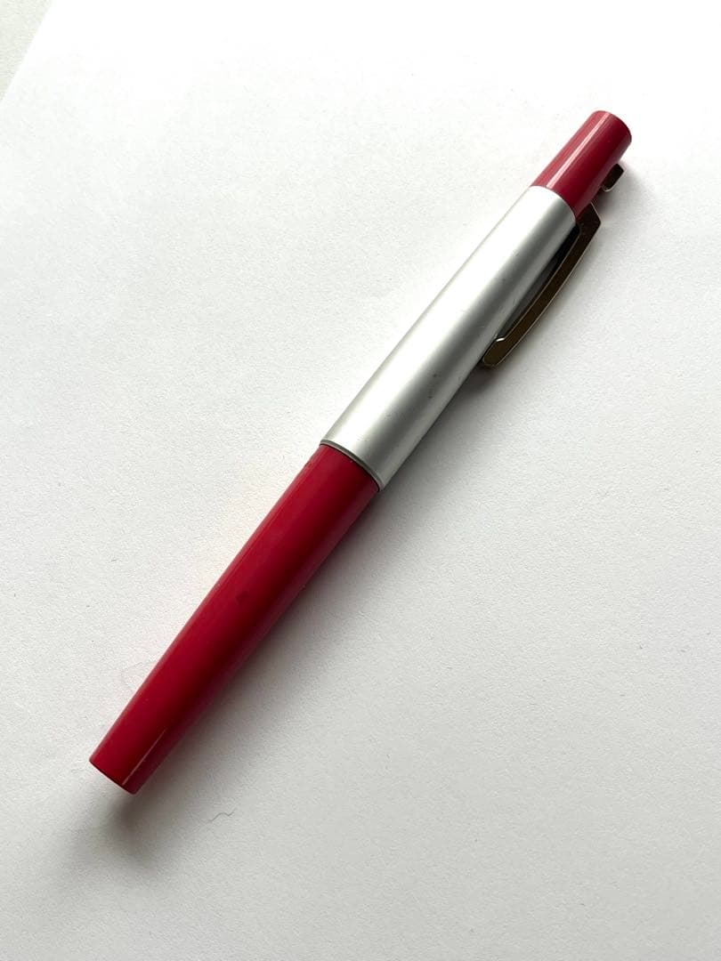 PILOT RS-150 14K 万年筆 約13cm レッド シルバー軸