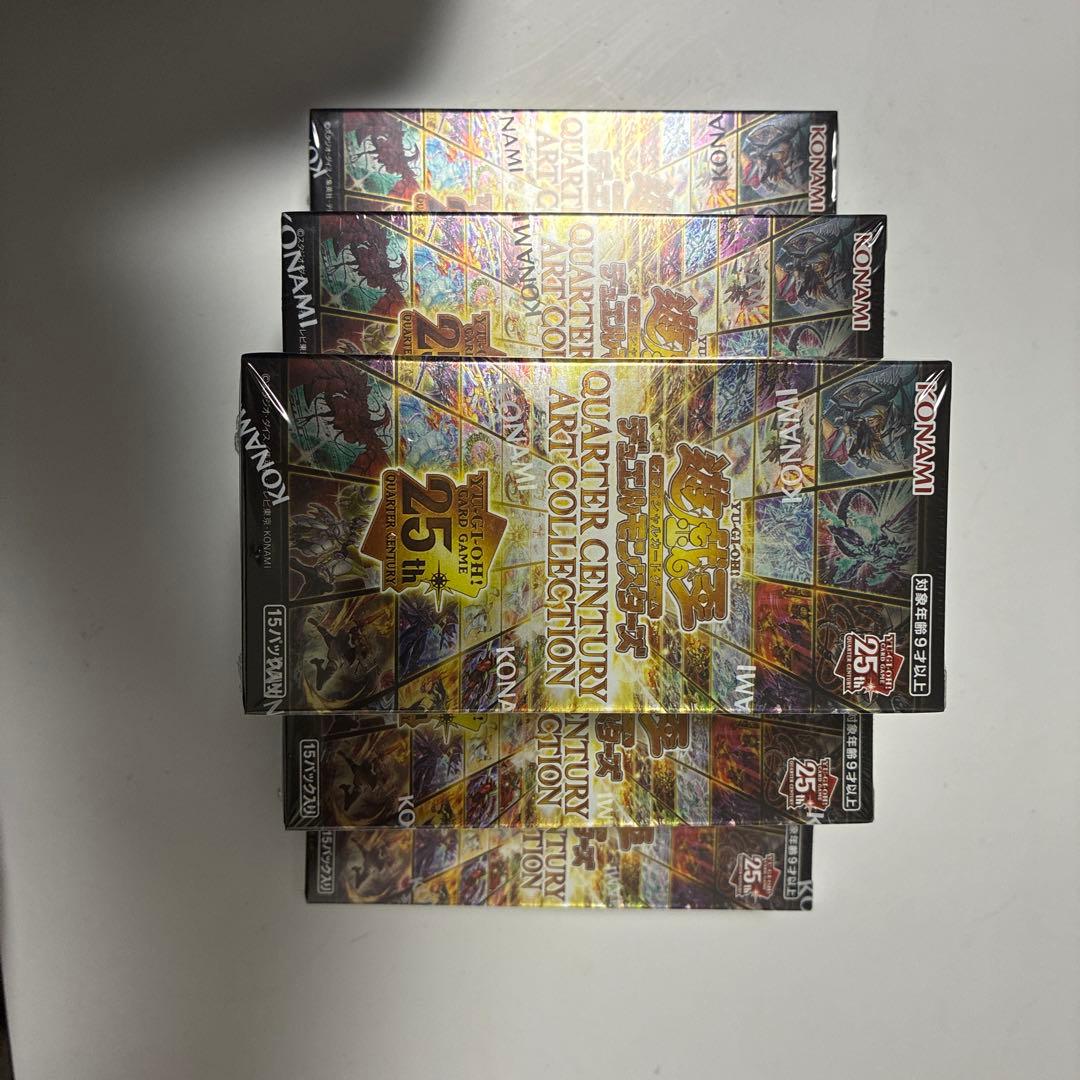 遊戯王 クォーターセンチュリーアートコレクション　6BOX アーコレ 25th