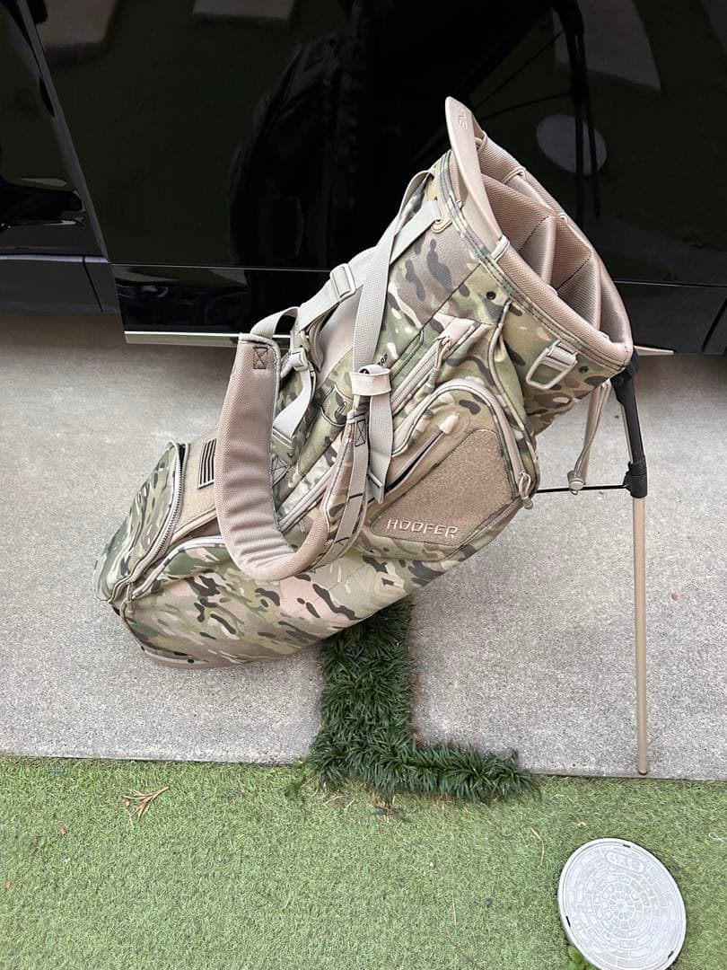 PING HOOFER 迷彩 スタンドバッグ