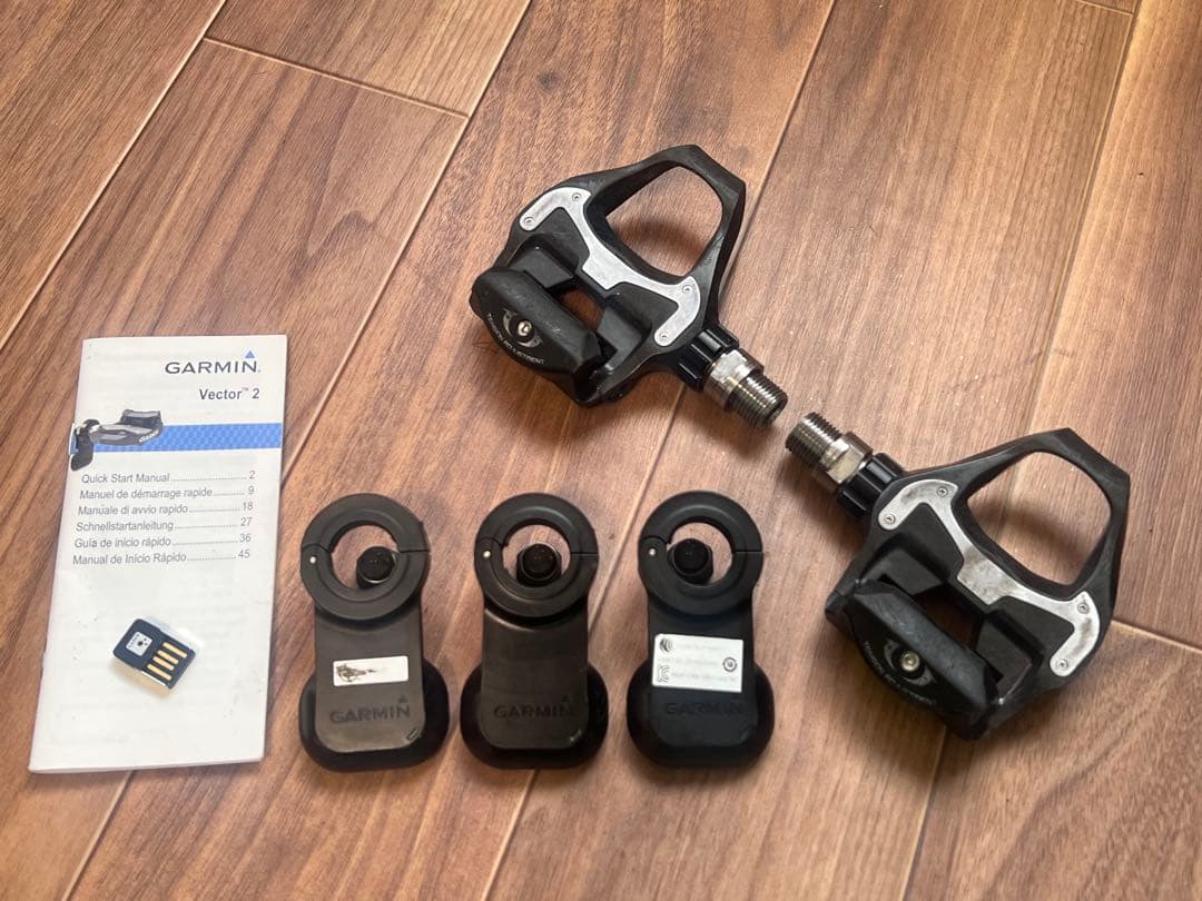Garmin Vector 2 両脚計測 パワーメーター シマノペダル変換済み