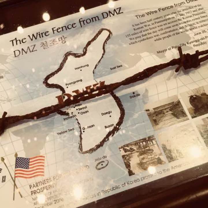 【希少】朝鮮半島DMZ軍事境界線ワイヤーフェンス