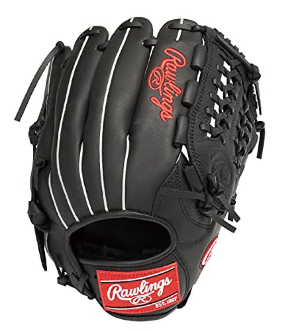 【新品】軟式・グローブ ローリングス オールラウンド ブラック11.5